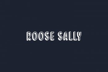 Roose Sally Free Font