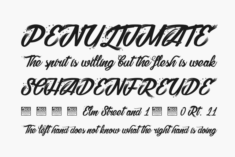 shelterfreefont02 Fonts Shmonts