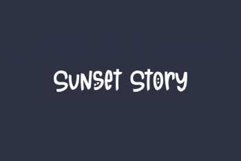 Sunset Story Free Font