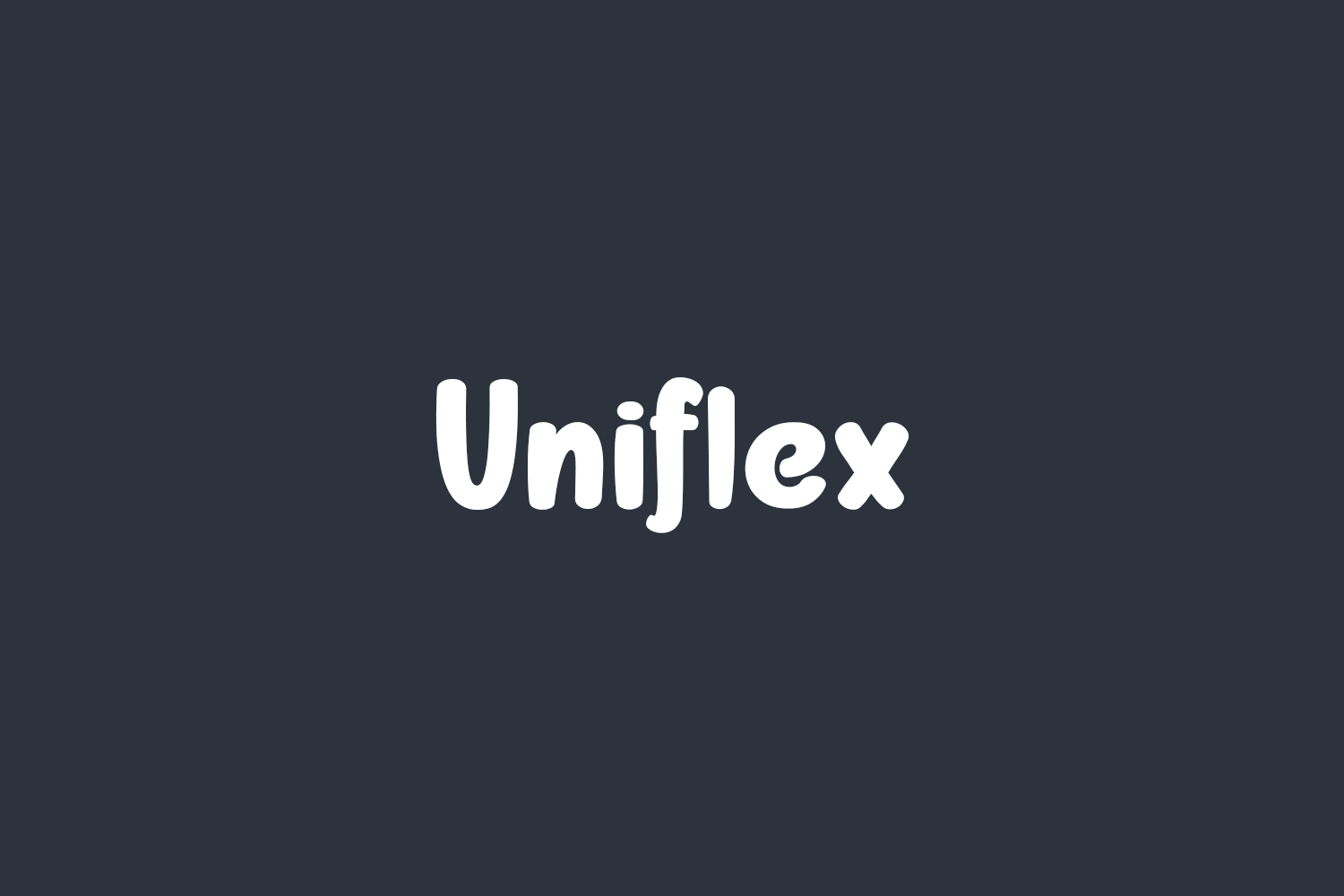 Uniflex Free Font