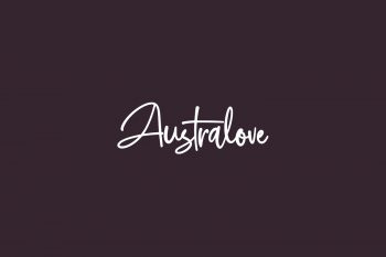 Australove Free Font