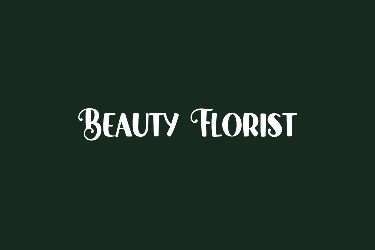 Beauty Florist Free Font