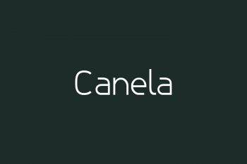 Canela Free Font