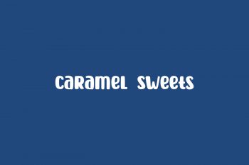 Caramel Sweets Free Font