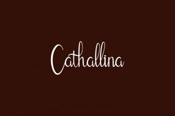 Cathallina Free Font
