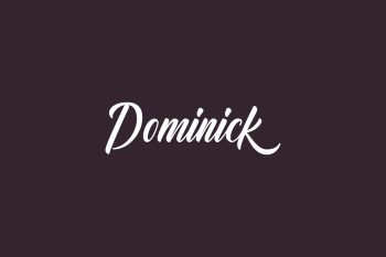 Dominick Free Font