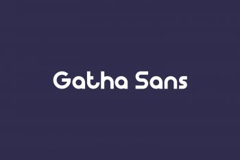 Gatha Sans Free Font