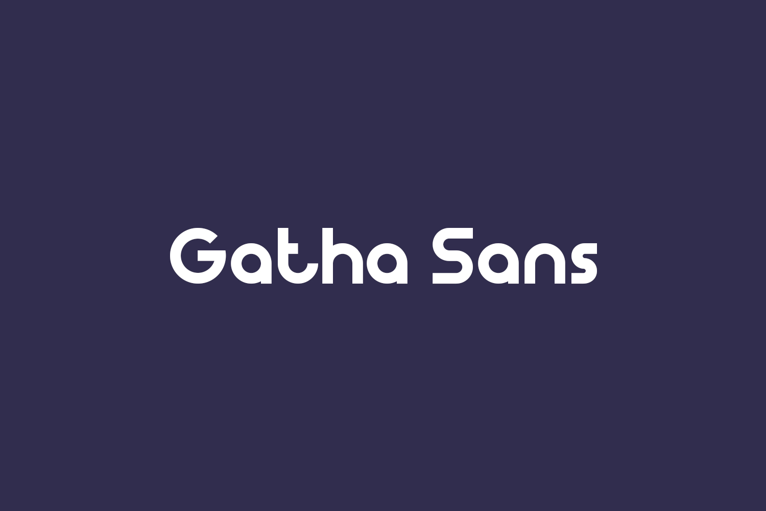 Gatha Sans Free Font