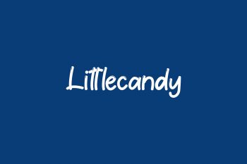 Littlecandy Free Font