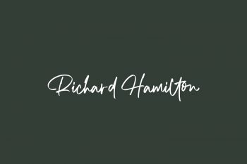 Richard Hamilton Free Font