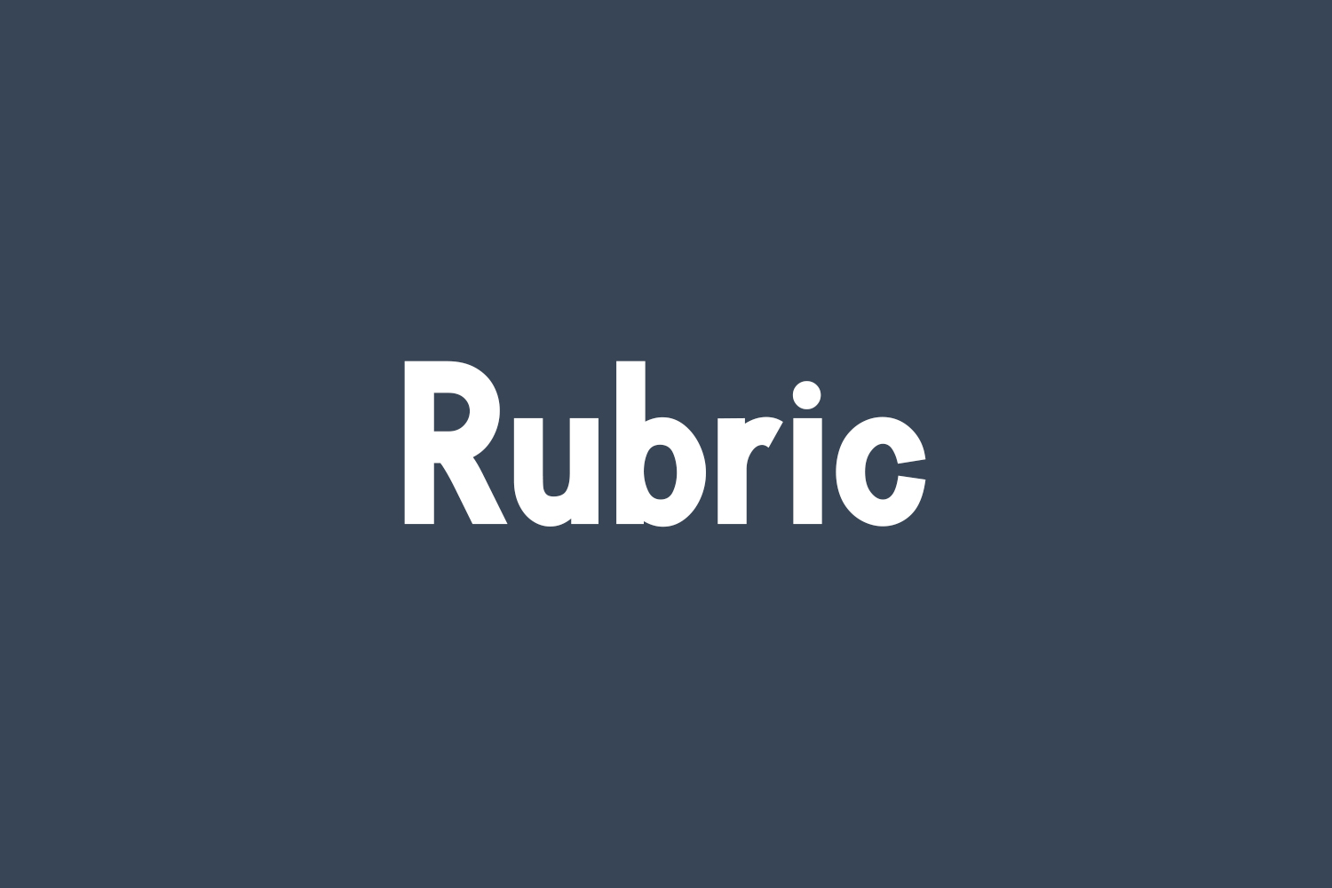 Rubric Free Font