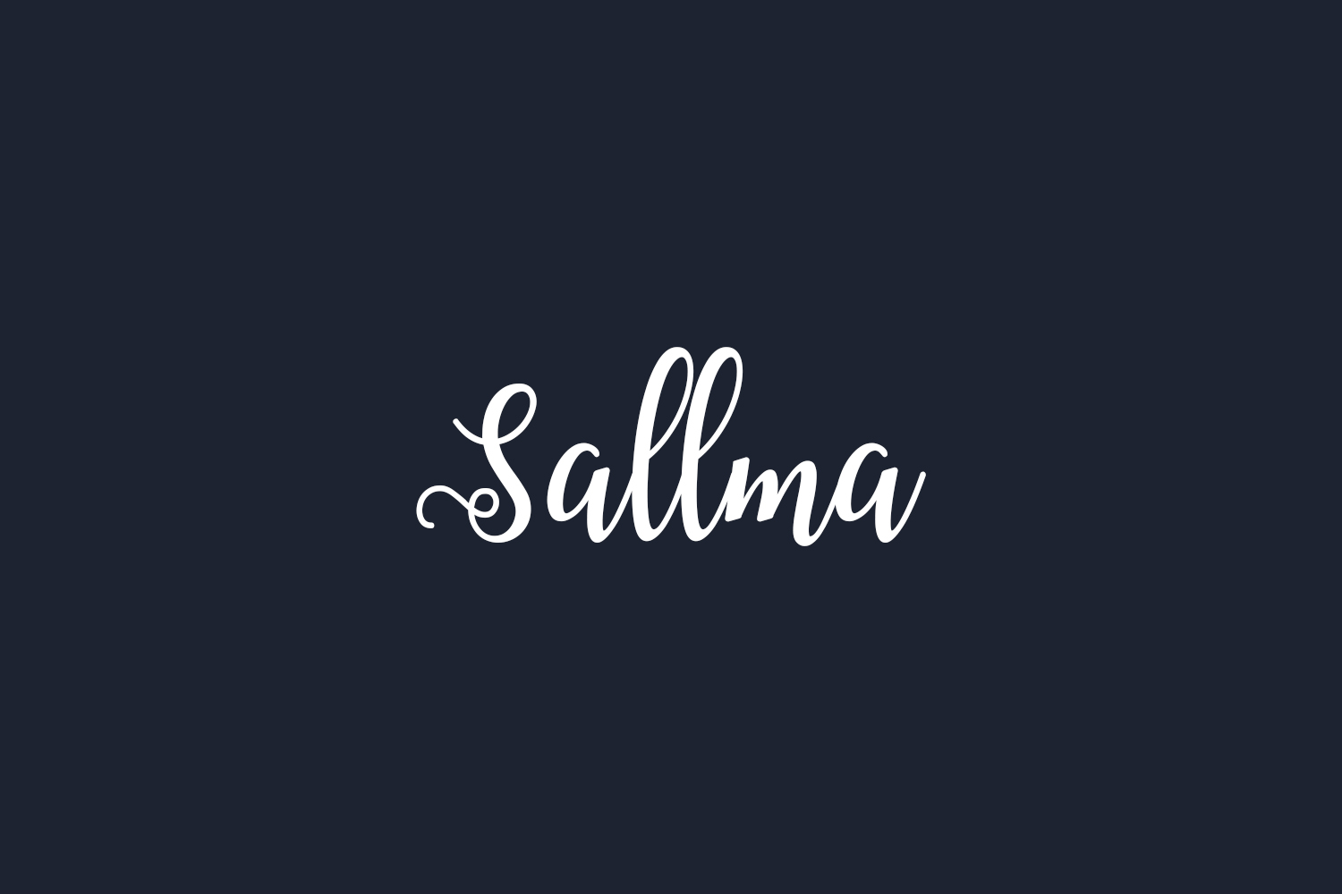 Sallma Free Font