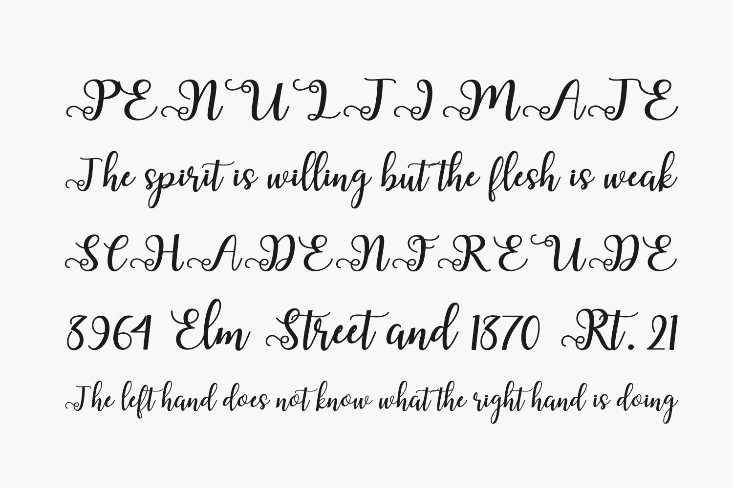 Sallma Free Font