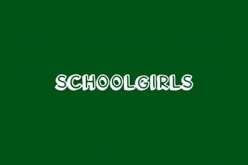Schoolgirls Free Font