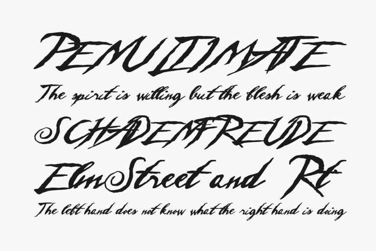 sleepyhollowfreefont02 Fonts Shmonts