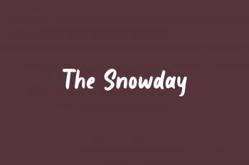 The Snowday Free Font