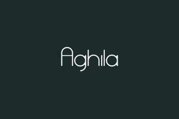 Aghila Free Font