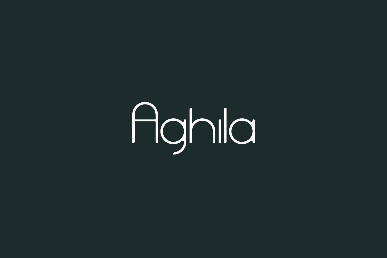 Aghila Free Font