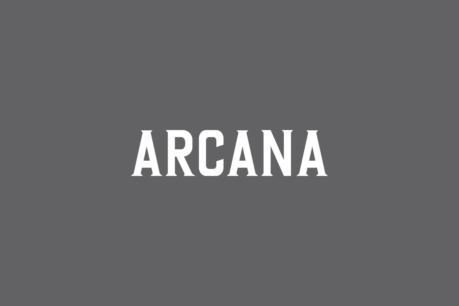 Arcana Free Font