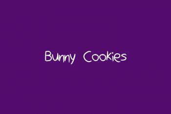 Bunny Cookies Free Font