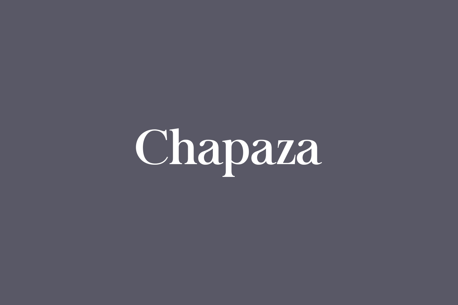 Chapaza Free Font