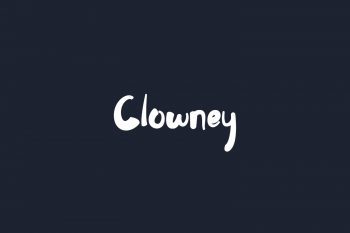 Clowney Free Font