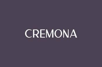 Cremona Free Font