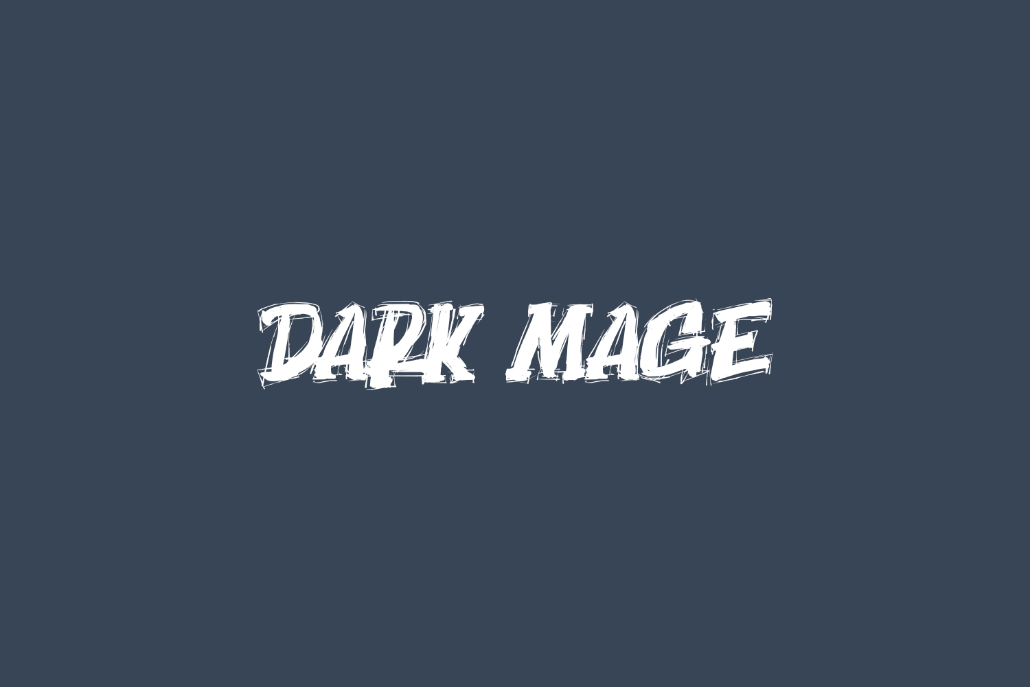 Dark Mage Free Font