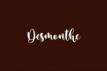 Desmonthe Free Font