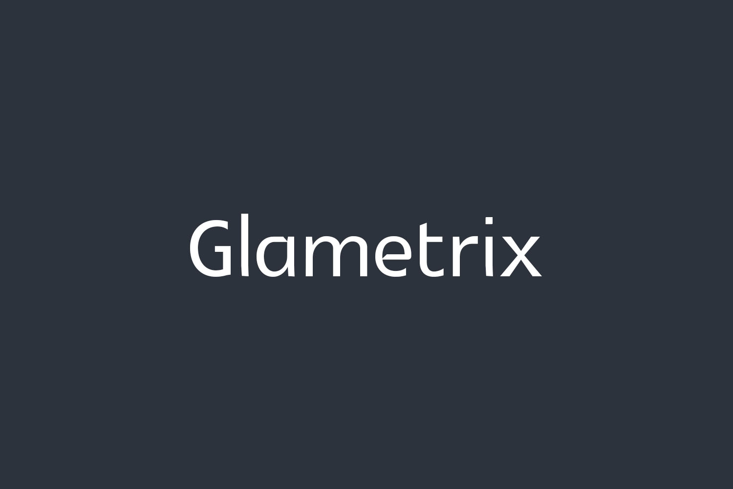 Glametrix Free Font