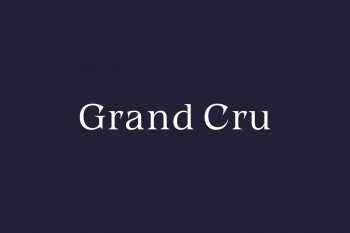 Grand Cru Free Font