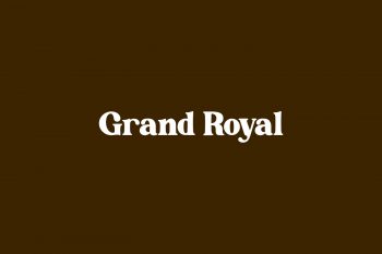 Grand Royal Free Font