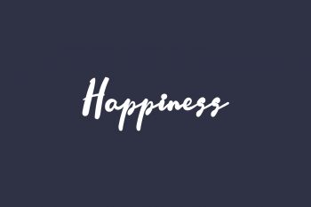 Happiness Free Font