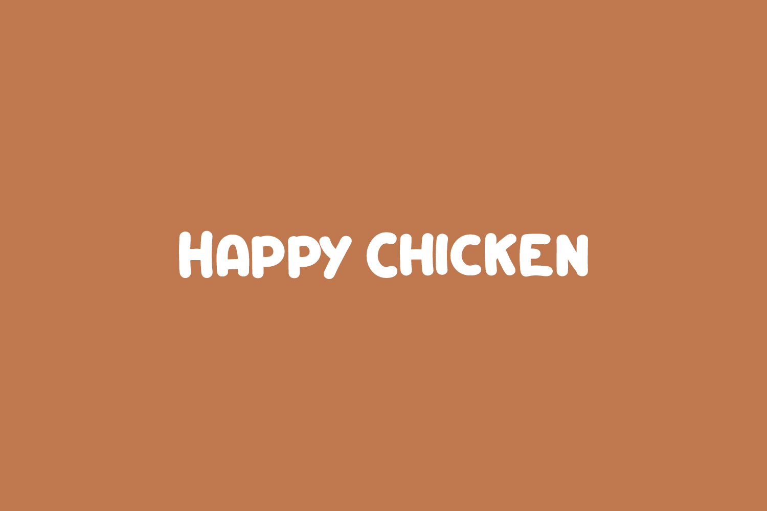 Happy Chicken Free Font