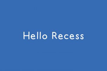 Hello Recess Free Font