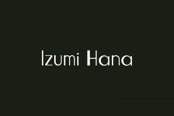 Izumi Hana Free Font