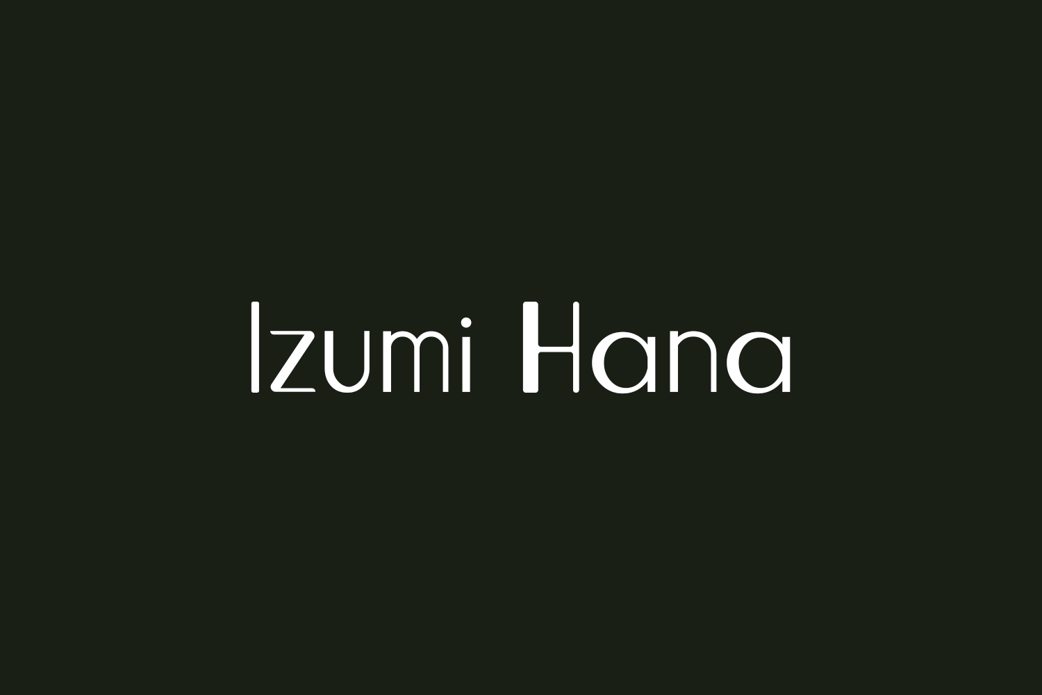 Izumi Hana Free Font