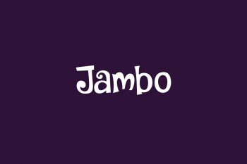 Jambo Free Font