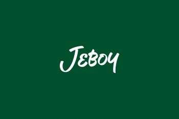 Jeboy Free Font