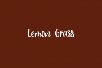 Lemon Grass Free Font