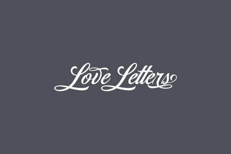 Love Letters Fonts Shmonts