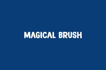Magical Brush Free Font