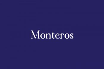 Monteros Free Font