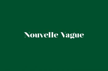 Nouvelle Vague Free Font