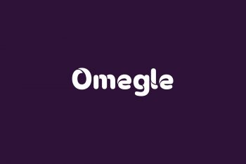 Omegle Free Font