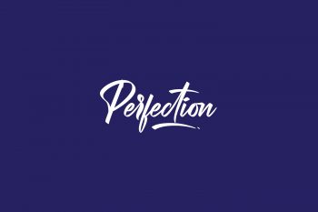 Perfection Free Font