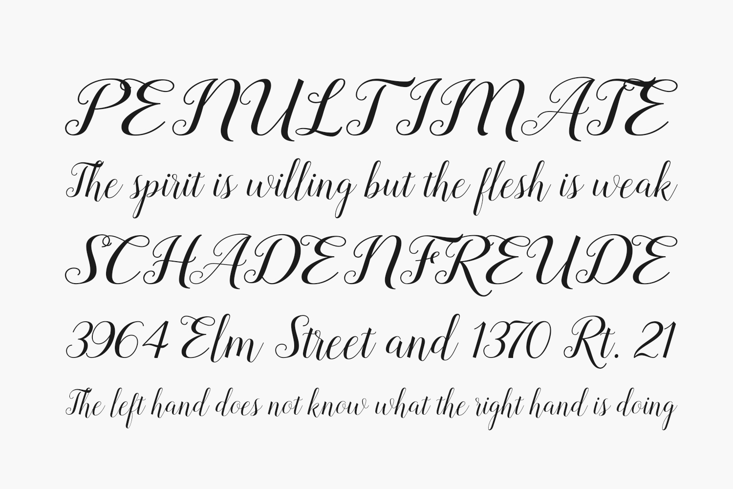 Revallyna Free Font