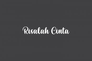 Risalah Cinta Free Font