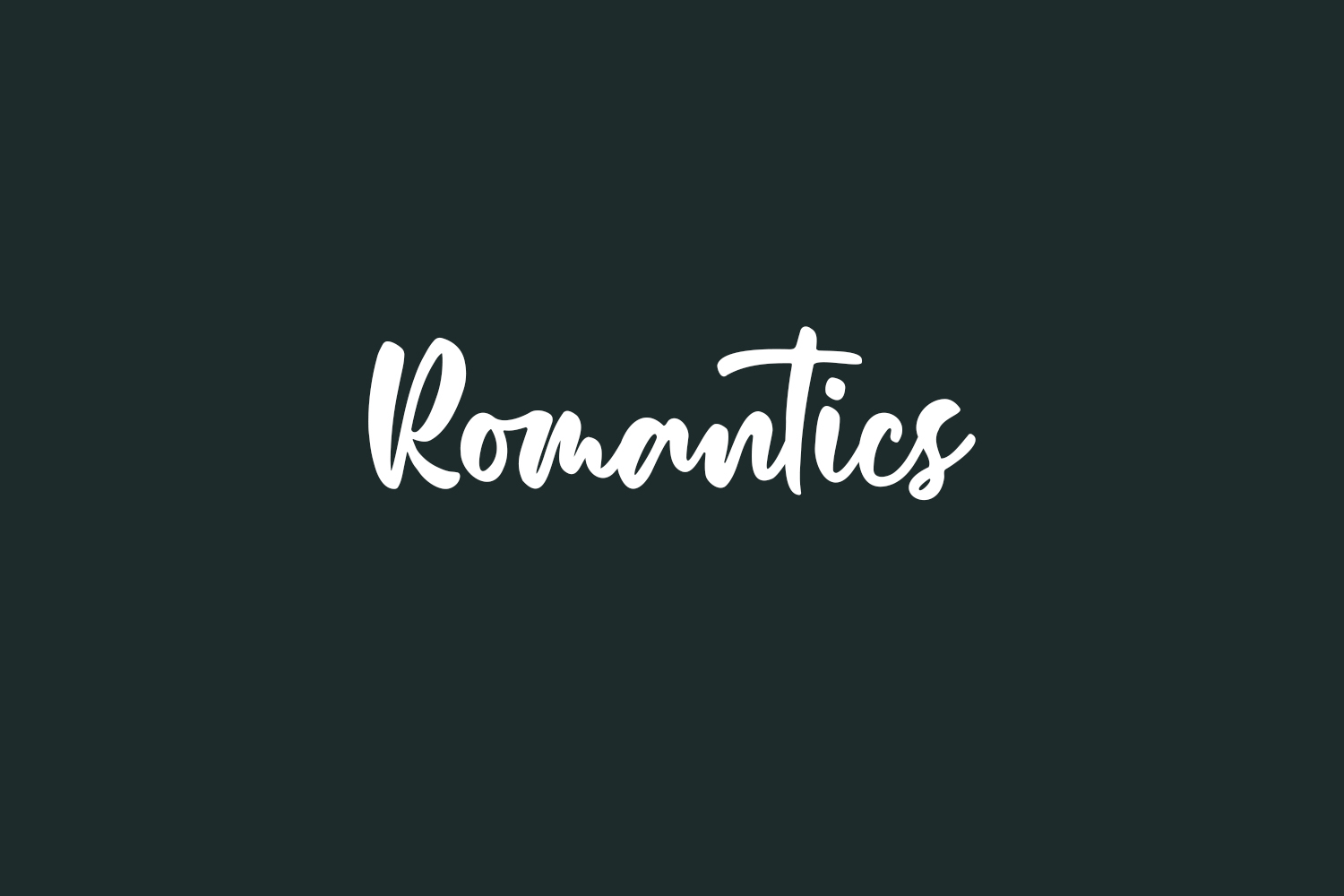Romantics Free Font