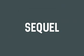 Sequel Free Font